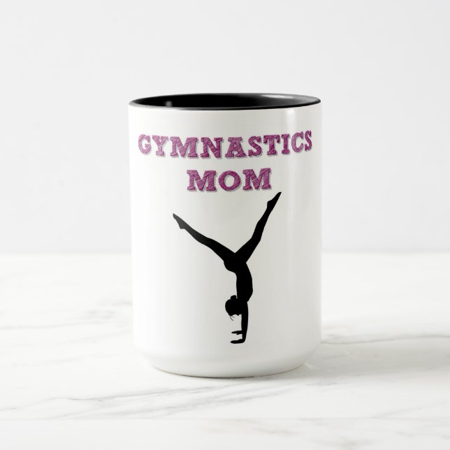 GYMNASTICS MAMMA-kaffe mugg. Mugg (Center)