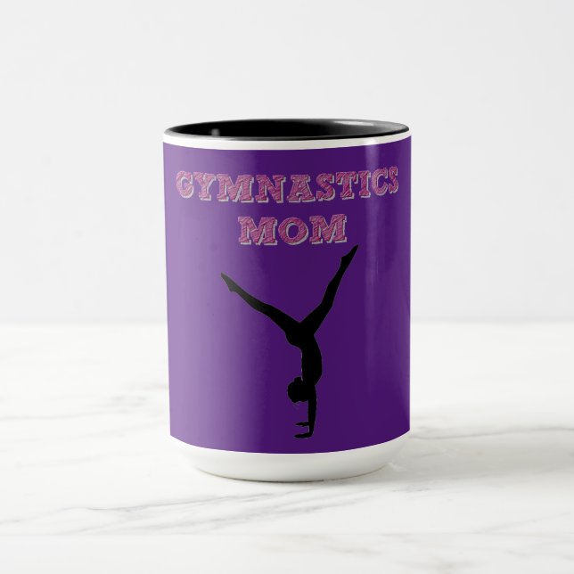 GYMNASTICS MAMMA-kaffe mugg. Mugg (Center)