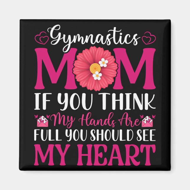 Gymnastics Mamma Magnet (Framsidan)