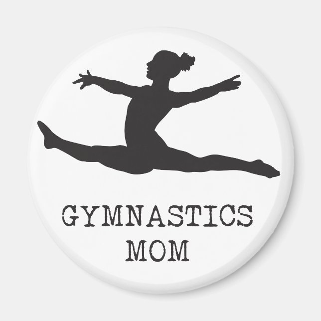 Gymnastics Mamma Magnet (Framsidan)