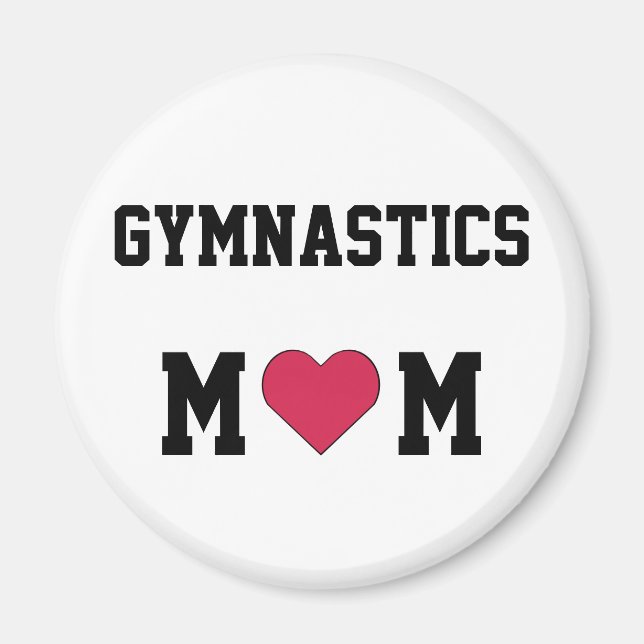 Gymnastics Mamma Magnet (Framsidan)