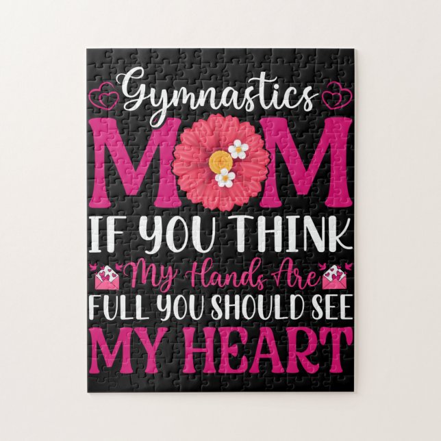 Gymnastics Mamma Pussel (Vertikal)