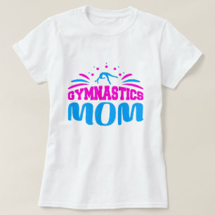 Gymnastics Mamma - stolt och stödjande gåvor T Shirt