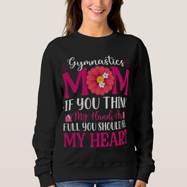 Gymnastics Mamma T Shirt (Framsida)