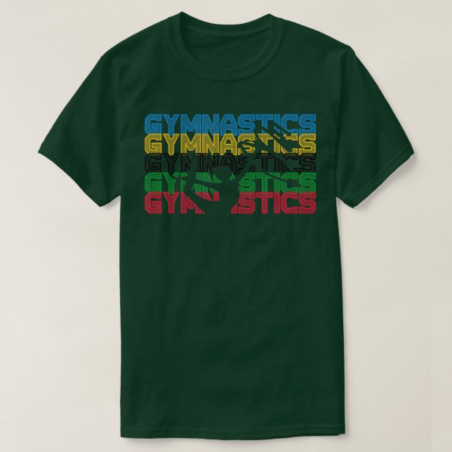 Gymnastics Manar Women Boys Girls Gymnast Dance Gi T Shirt (Design framsida)