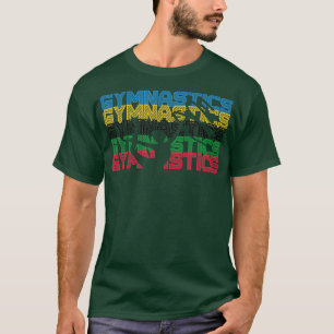 Gymnastics Manar Women Boys Girls Gymnast Dance Gi T Shirt