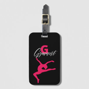 Gymnastics Monogram G är avsett för Gymnast Bagagebricka