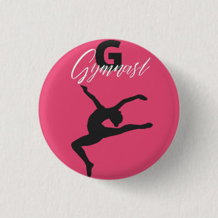 Gymnastics Monogram G är avsett för Gymnast Knapp