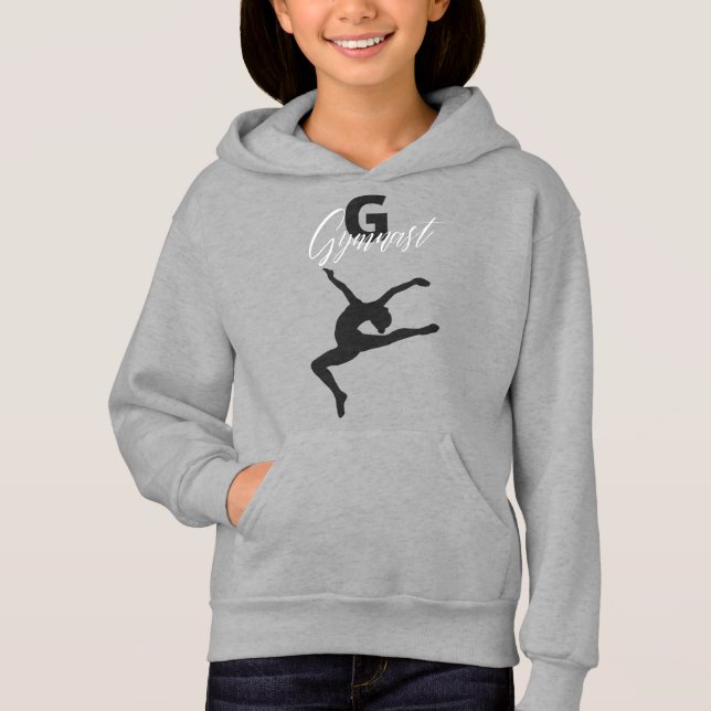 Gymnastics Monogram G är avsett för Gymnast T Shirt (Framsida)