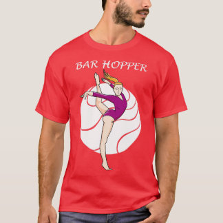 Gymnastics Motif for Acrobats and Gymnast 12 T Shirt