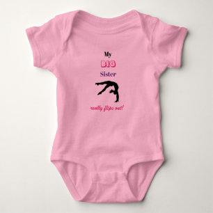 Gymnastics "My Big Sister" flips T-Shirt