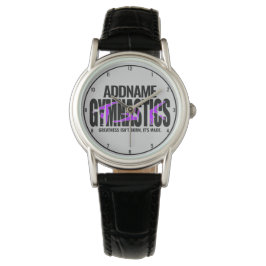 Gymnastics NAMN Acrobatic Team HandSpring Gymnast Armbandsur