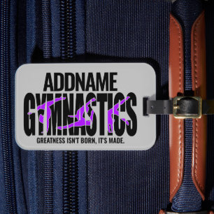 Gymnastics NAMN Acrobatic Team HandSpring Gymnast Bagagebricka