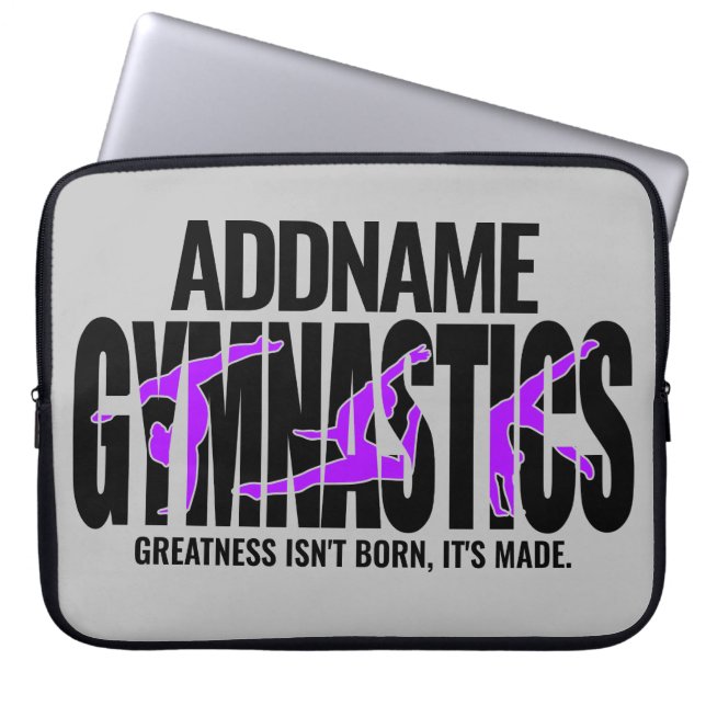 Gymnastics NAMN Acrobatic Team HandSpring Gymnast Laptop Fodral (Framsidan)