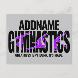 Gymnastics NAMN Acrobatic Team HandSpring Gymnast Vykort