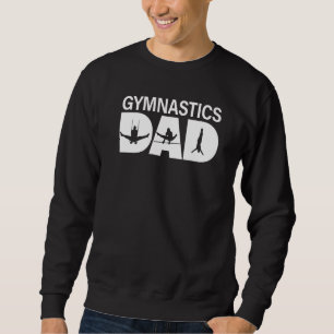 Gymnastics Pappa Perfekt Score 10 Kärlek Gymnastic Lång Ärmad Tröja