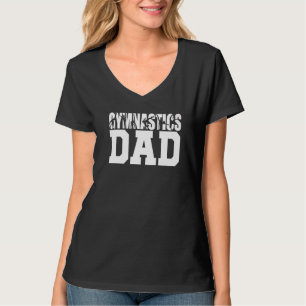 Gymnastics Pappa Perfekt Score 10 Kärlek Gymnastic T Shirt