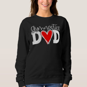 Gymnastics Pappa Perfekt Score 10 Kärlek Gymnastic T Shirt