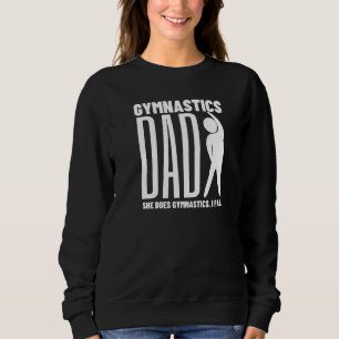 Gymnastics Pappa Tumbling T Shirt