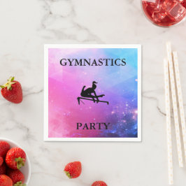 GYMNASTICS PARTY NAPKINS PAPPERSSERVETT