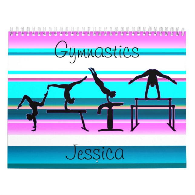 Gymnastics Pastel Rand Calendar Kalender (Omslag)