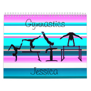 Gymnastics Pastel Rand Calendar Kalender