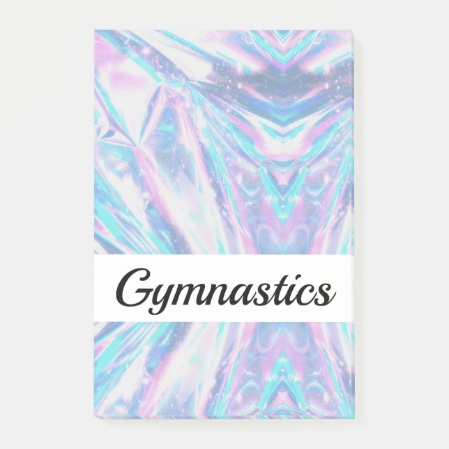 Gymnastics Post-it Notes Block (Framsida)