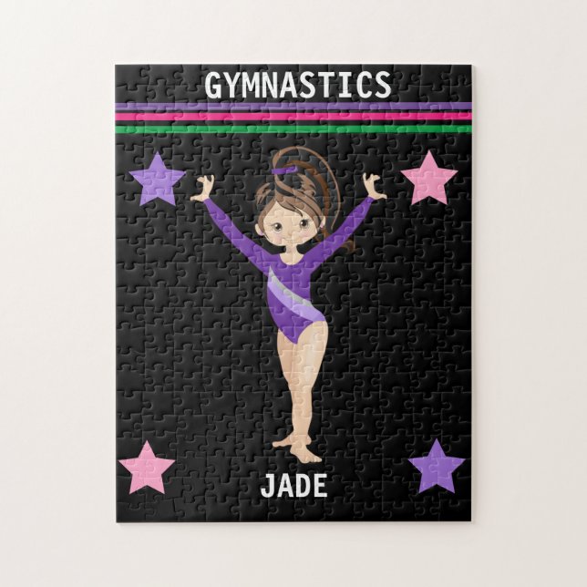 GYMNASTICS PUZZLE FOR GIRLS PERSONLIG. PUSSEL (Vertikal)