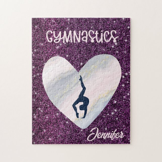 GYMNASTICS PUZZLE-PERSONLIG PUSSEL (Vertikal)