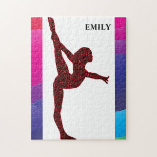 GYMNASTICS PUZZLE PERSONLIG! PUSSEL