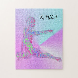 GYMNASTICS PUZZLE PERSONLIG! PUSSEL