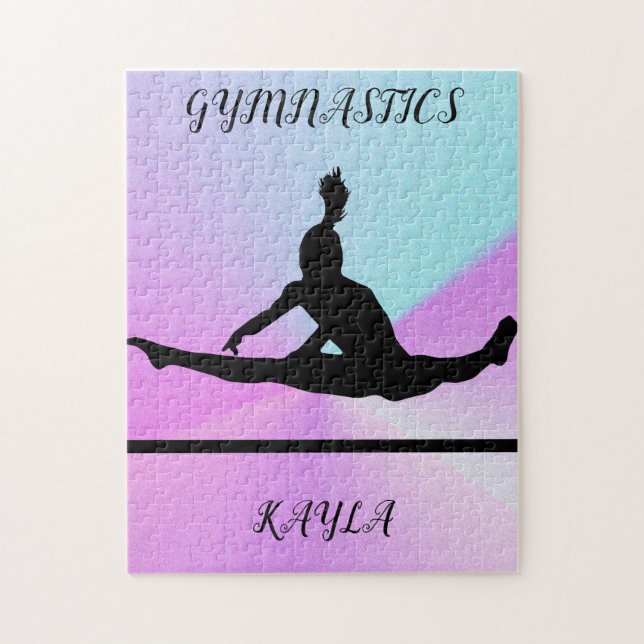 GYMNASTICS PUZZLE PERSONLIG! PUSSEL (Vertikal)