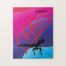 GYMNASTICS PUZZLE PERSONLIG! PUSSEL