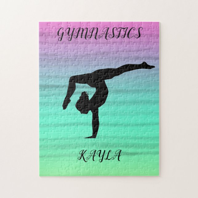 GYMNASTICS PUZZLE PERSONLIG! PUSSEL (Vertikal)