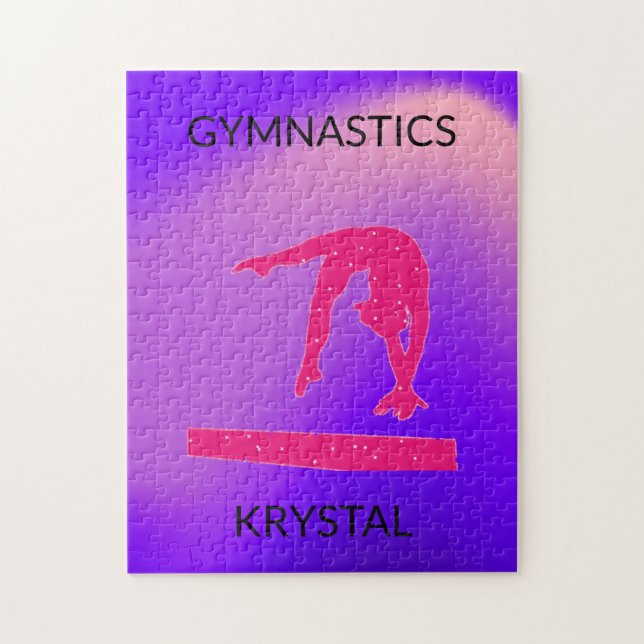 GYMNASTICS PUZZLE PERSONLIG! PUSSEL (Vertikal)