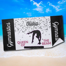 Gymnastics Queen of the Beam Silver Stars