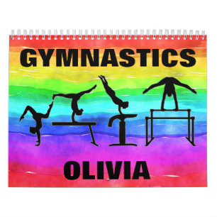 Gymnastics Rainbow Calendar Kalender