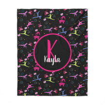Gymnastics Roligt Print Monogramme