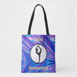 Gymnastics Scorpion Metallic Swirls Tote Bag Tygkasse