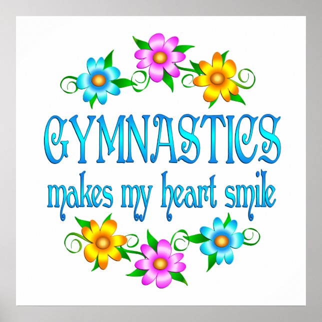 Gymnastics Smiles Poster (Framsidan)