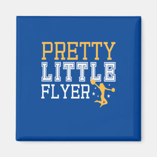 Gymnastics Söt Little Flyer Magnet