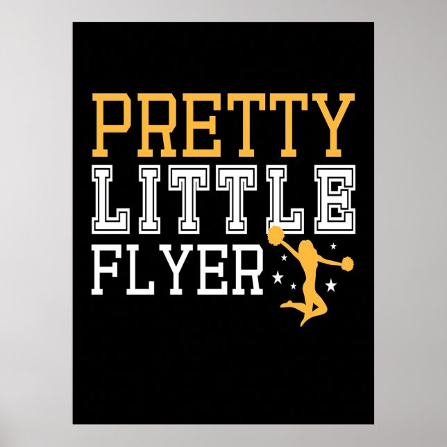 Gymnastics Söt Little Flyer Poster (Framsidan)
