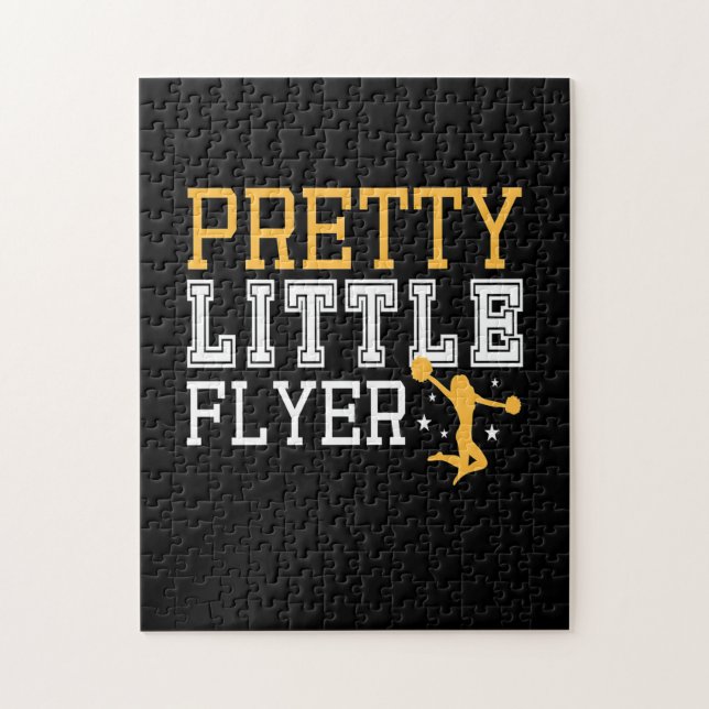 Gymnastics Söt Little Flyer Pussel (Vertikal)