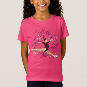 Gymnastics Splatter T Shirt
