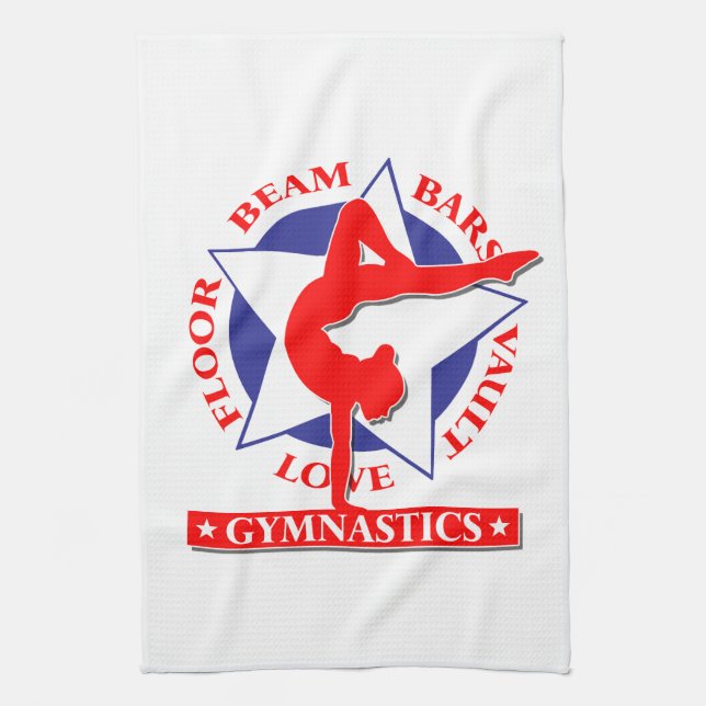 Gymnastics Star Kökshandduk (Vertikal)
