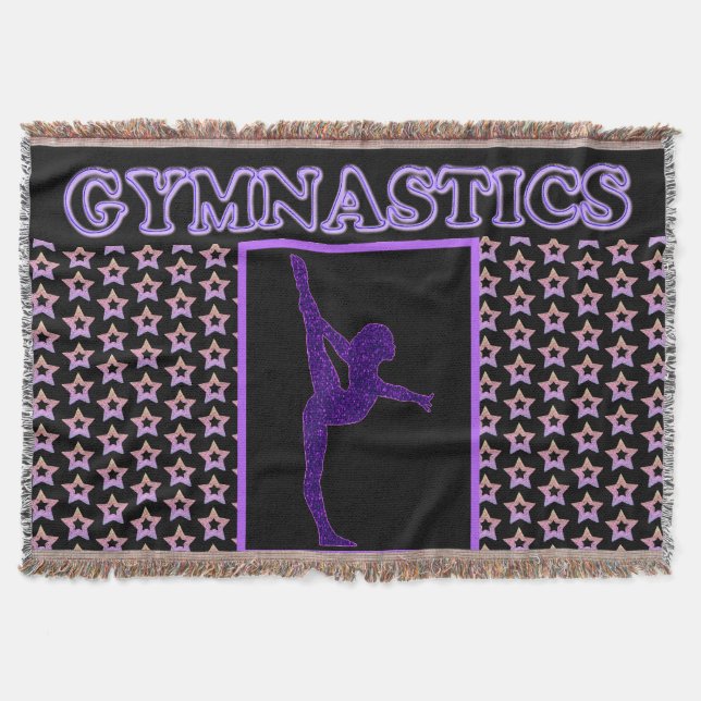 Gymnastics Star Throw Blanket Filt (Framsidan)
