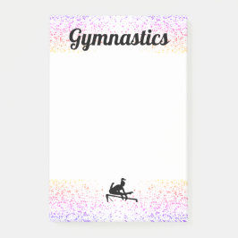 GYMNASTICS STATIONERY - Post it Notes 4"x 6" Post-it Block