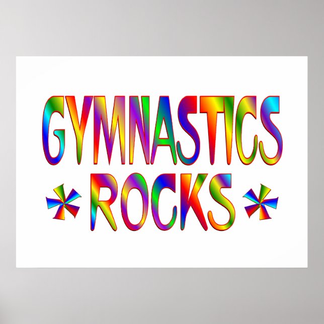 GYMNASTICS STEN POSTER (Framsidan)