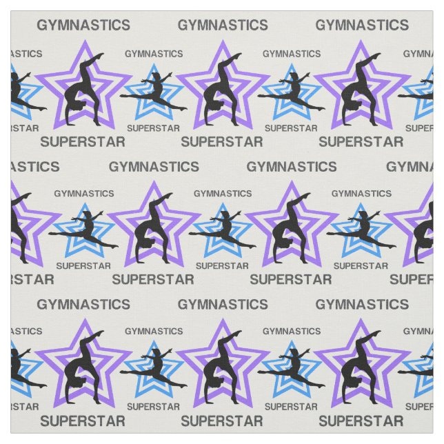 Gymnastics Superstar Fabric Tyg (Provkarta)