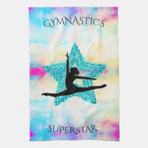 Gymnastics Superstar Kökshandduk